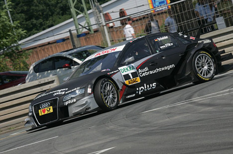 Den regerende DTM-mester Timo Scheider besatte 2. pladsen.
(Foto: Natascha Theisen)